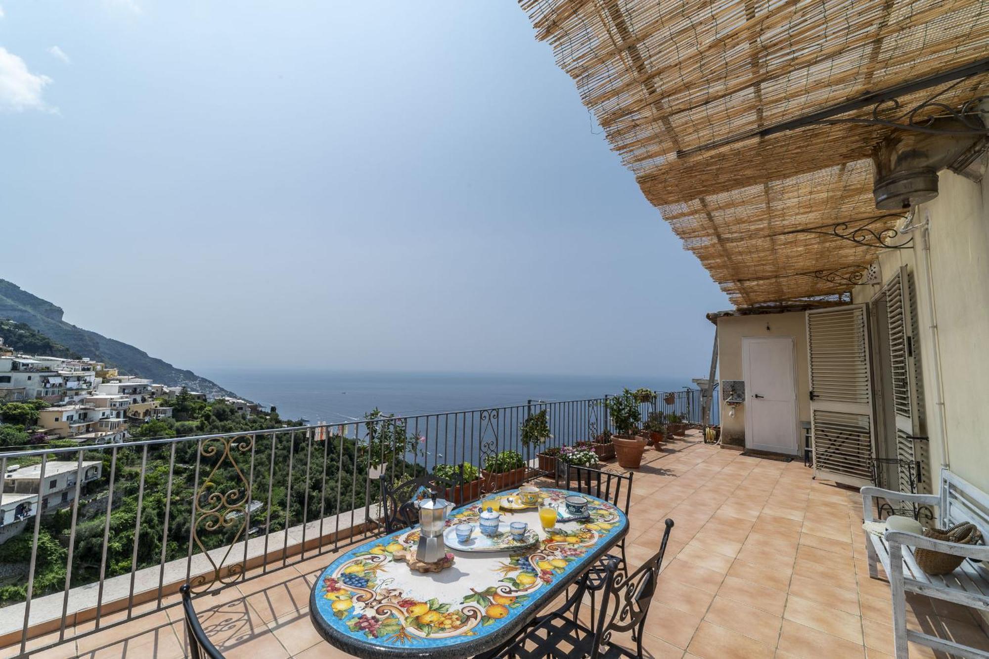 Casa Melevyen In Positano Villa Luaran gambar