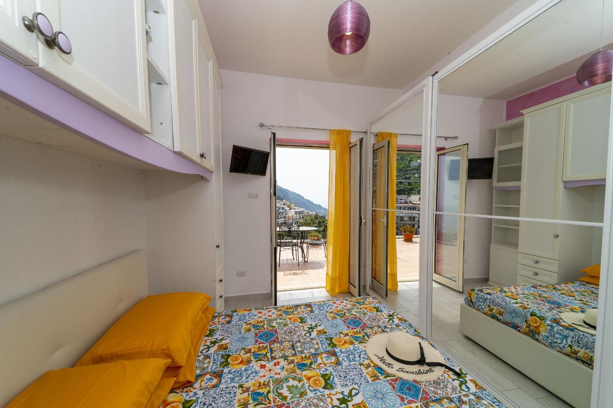 Casa Melevyen In Positano Villa Luaran gambar